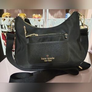 Kate Spade Black Nylon Crossbody Bag